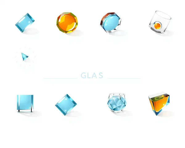 High-Quality Glass Morphism Icons PNG Images