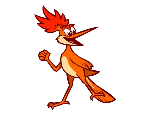 High-Quality Road Runner Icon PNG Art