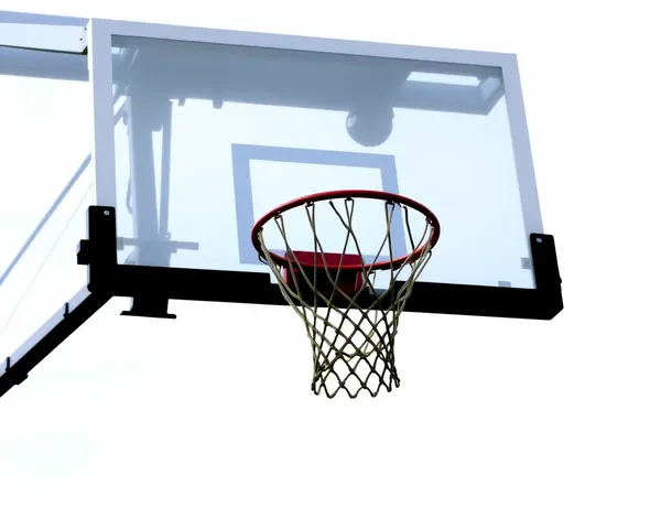 High-Resolution Basketball Hoop PNG Image