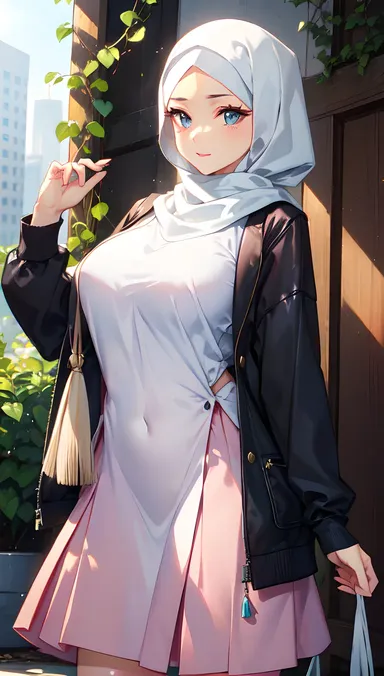 Hijab Worn with Hentai: A New Fashion Trend