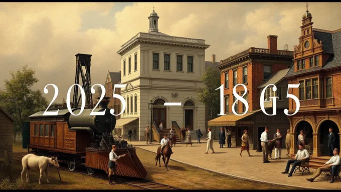 Historical Landmarks from 2025 to 1865 in World Timeline