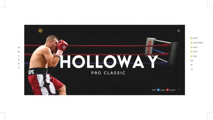 Holloway Pro Classic 2025: Same Title Format Continues