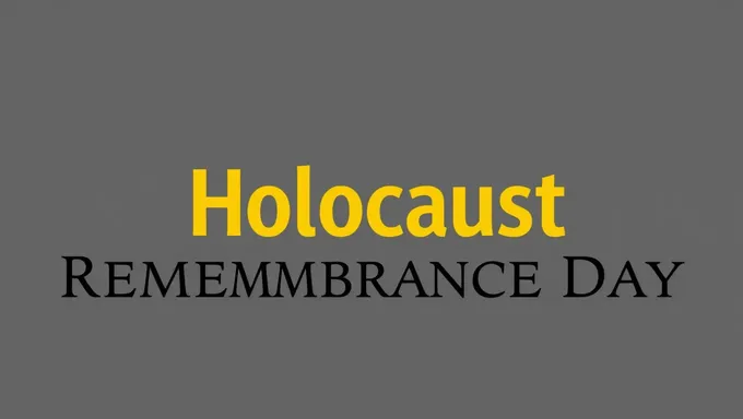 Holocaust Remembrance Day 2025 Marked with Ceremony