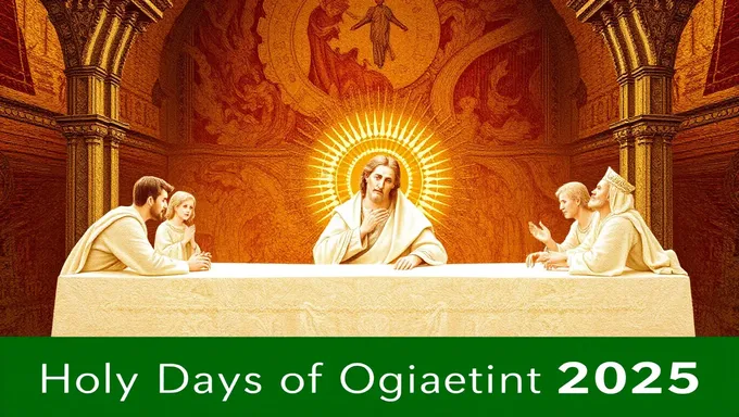 Holy Days of Obligation 2025 Catholic Calendar