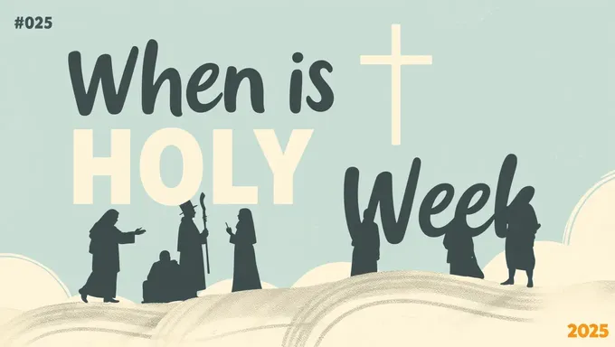 Holy Week 2025: A Week of Faith