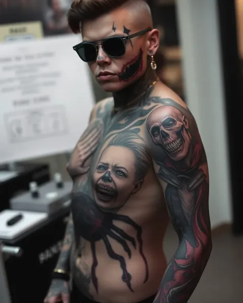 Horror Tattoos: Ominous and Foreboding Body Inkings