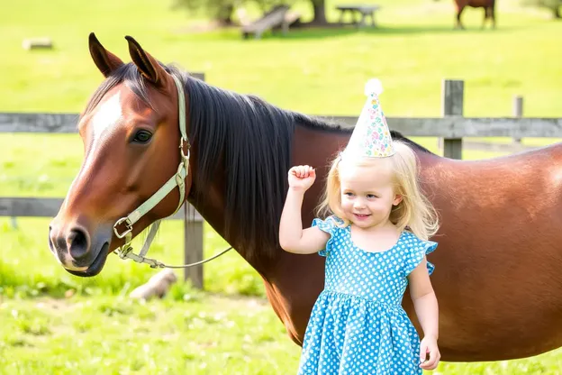 Horse Birthday Photos Captured Happy Moments Forever