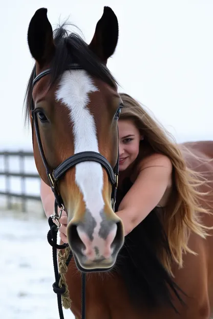 Horse and Girl's Explicit Sexual Interaction