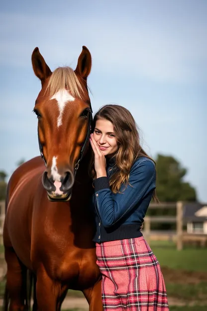 Horse and Girl's Forbidden Sexual Adventure