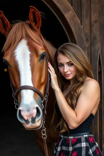 Horse and Girl's Unusual Sexual Experience