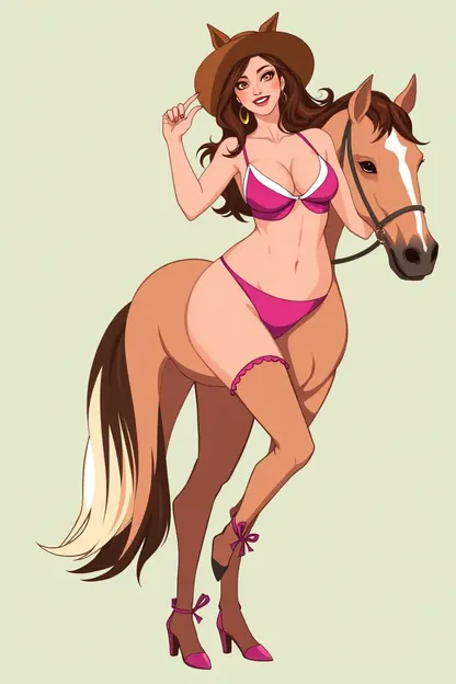 Hot Girl's SVG Horse Riding Inspiration