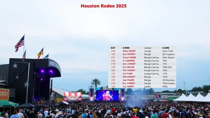 Houston Rodeo 2025 Time Schedule and Lineup Concert Announced