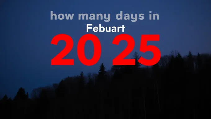 How Many Days in February 2025 Calendar