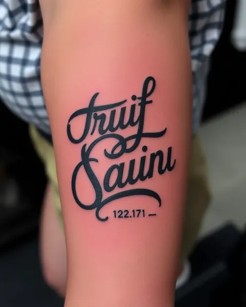 How Much Do SF Lettering Tattoos Cost