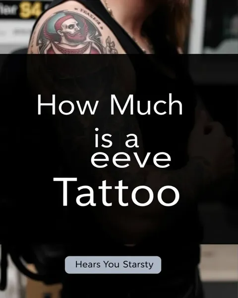 How Much for a Sleeve Tattoo