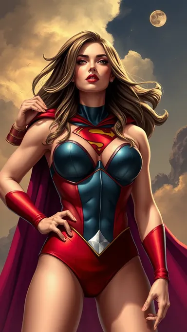 Huge Boob Superheroine: Saving the World