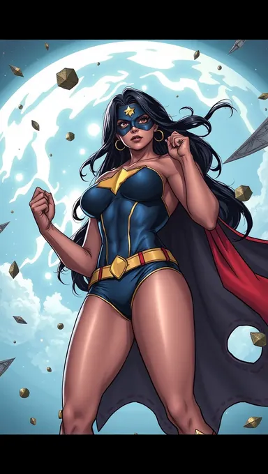 Huge Boob Superheroine: The Ultimate Protector