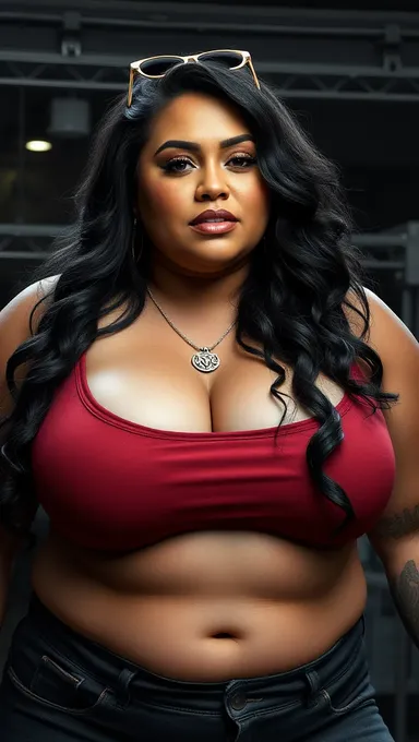 Huge Boobs Bbw: Massive Curvy Figures in Stunning Beauty