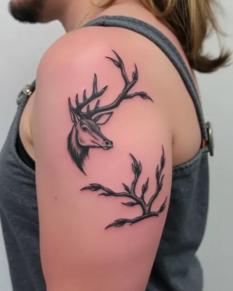 Hunting Tattoo Ideas for Nature Enthusiasts