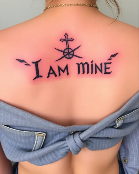 I Am Mine Tattoo Symbolism