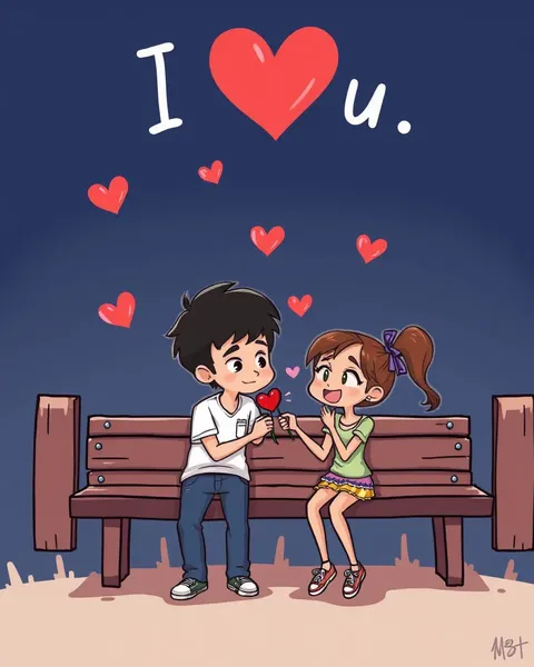 I Love U Cartoon Images Unconditionally Forever