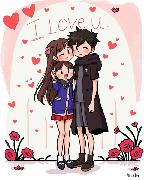 I Love U Cartoon Images With Passion