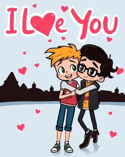 I Love You Cartoon Images So Beautiful