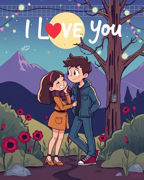 I Love You Cartoon Images So Much