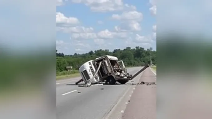 I59 Wreck in Etowah County Alabama on July 28 2025