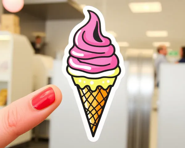 Ice Cream Decal PNG Free Download