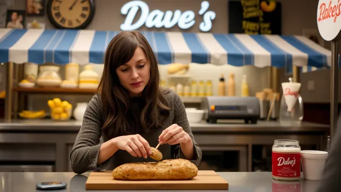 Identify Dave's Bread Commercial Actress 2025