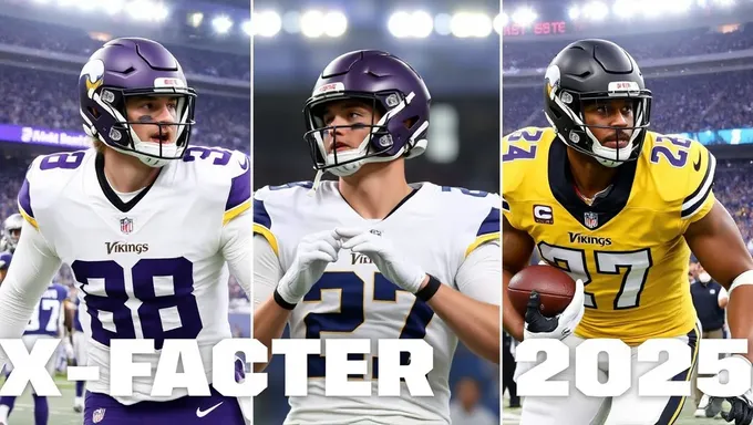 Identifying 5 x-factor players for 2025 vikings