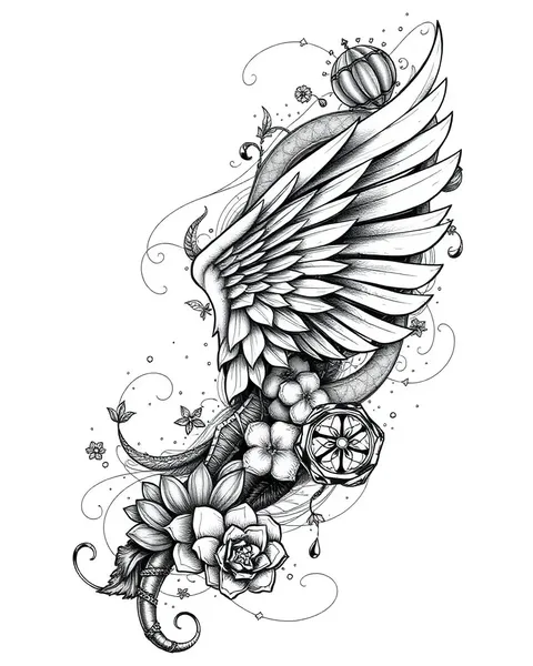 Illustrative Tattoo for Personal Expression