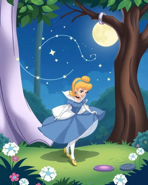 Images of Cinderella Cartoon Characters' Accessories