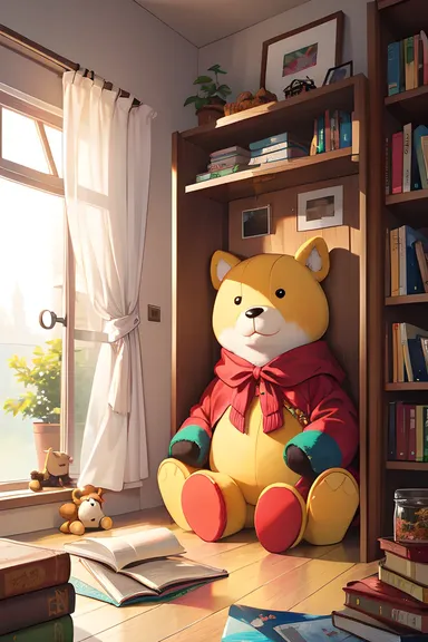 Images of Cuddly Stuffed Animals Everywhere