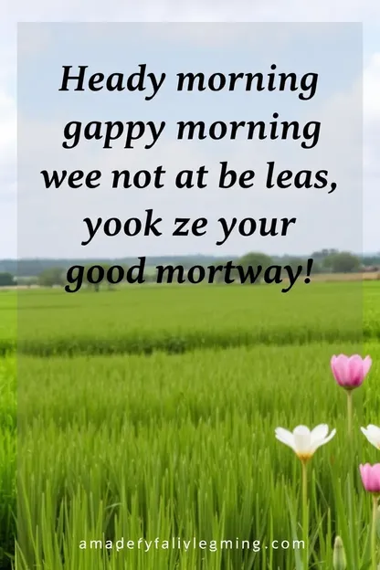 Images of Good Morning Messages for You