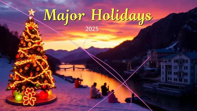 Important 2025 Major Holidays to Know