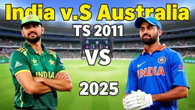 India vs Australia T20 2025 Match Schedule Released