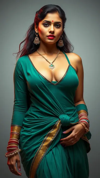 Indian Babes with Big Boobs Show Confidence