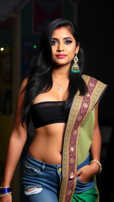 Indian Big Boobed Fashion Influencers in India