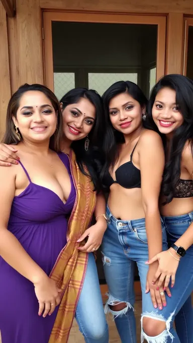 Indian Big Boobs Show Her Friends Today