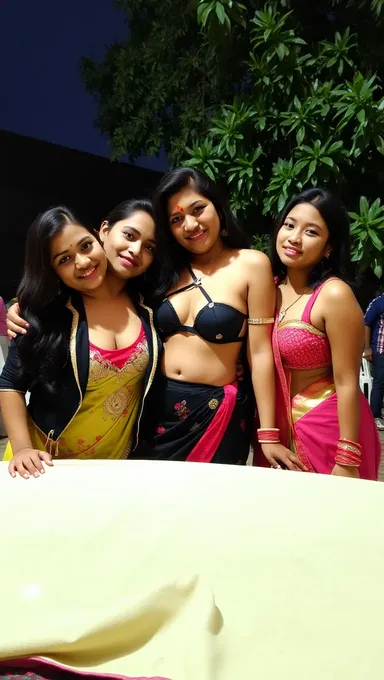 Indian Girl Shows Her Big Boobs to Friends