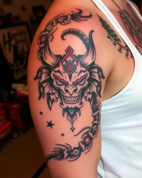 Inked Warrior: A Symbol of Unrelenting Spirit