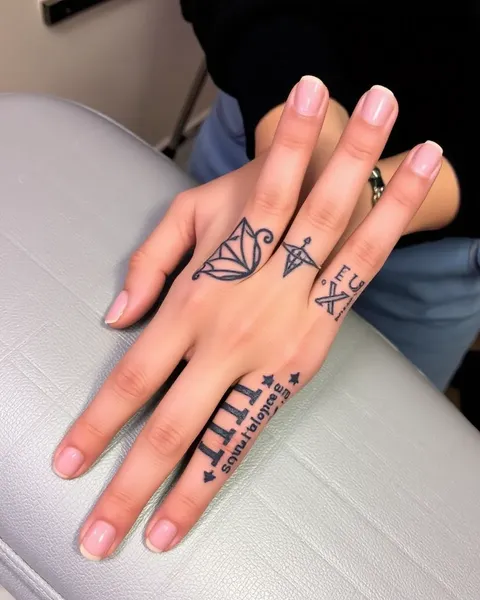 Inner Finger Tattoos: A Unique Form of Body Art