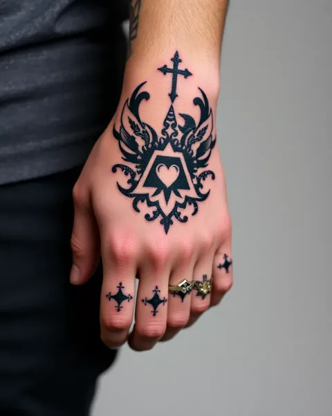 Innovative Male Hand Tattoo Designs for Inspiration