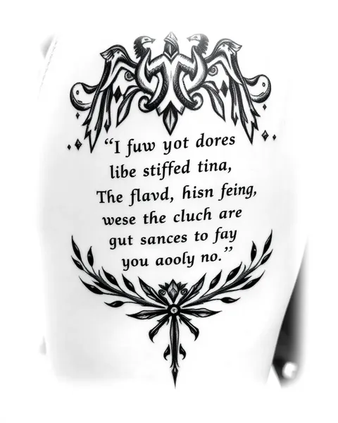 Inspirational Bible Quotes for Men Tattoos