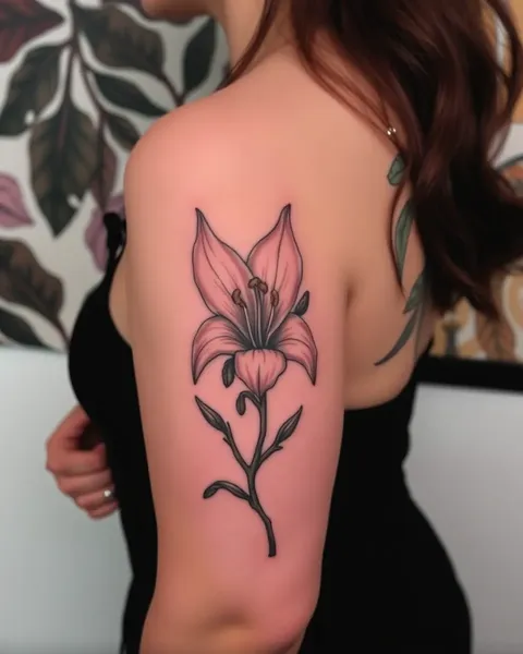 Inspirational Lily Tattoo Designs for Women