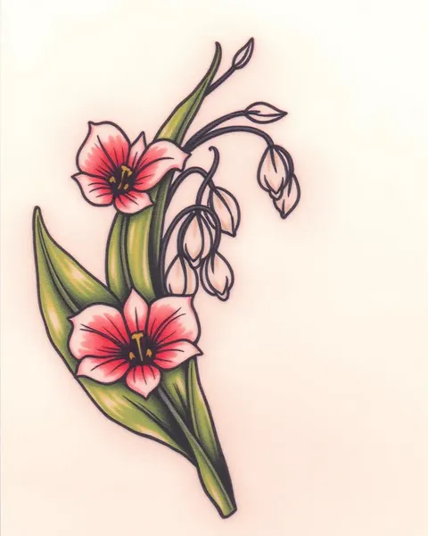 Inspirational Lily of the Valley Tattoo Ideas