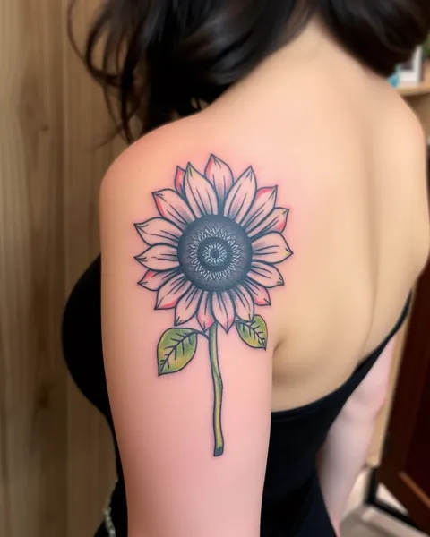 Inspirational Sunflower Tattoo Ideas for Body Art