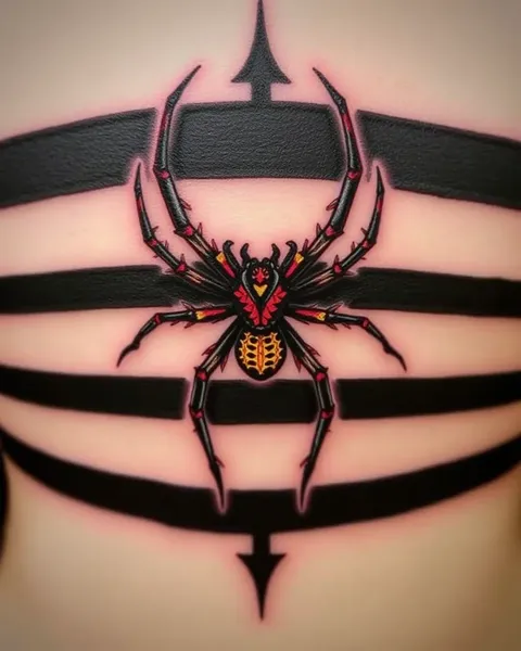 Intricate Spider Tattoo Designs for Body Art Enthusiasts